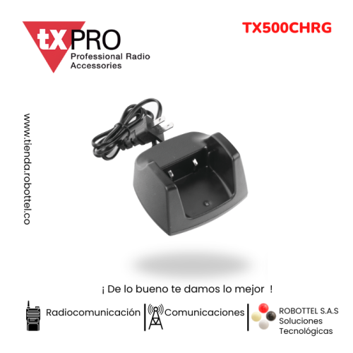 TX500CHRG-1_TXPRO_Comunicaciones_Radiocomunicacion
