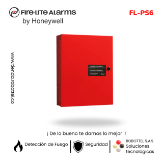 FL-PS6-2_FIRE-LITE_Seguridad_Deteccion-de-Fuego_Panel-de-incendio