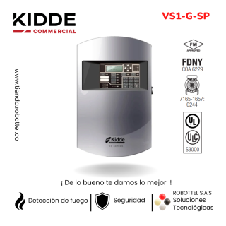 VS1-G-SP-1_KIDDE-VS_Seguridad_Deteccion-de-fuego_Panel-de-incendio